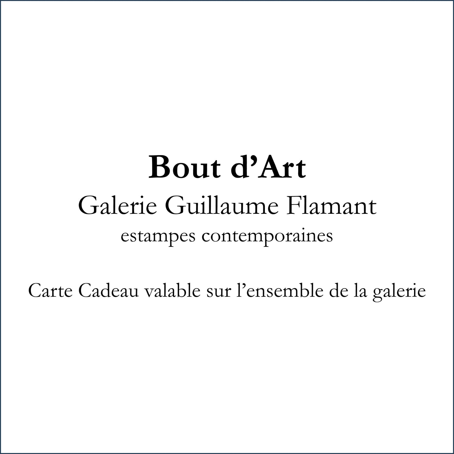 Bout d’Art par Guillaume Flamant - Art Piece by Guillaume Flamant